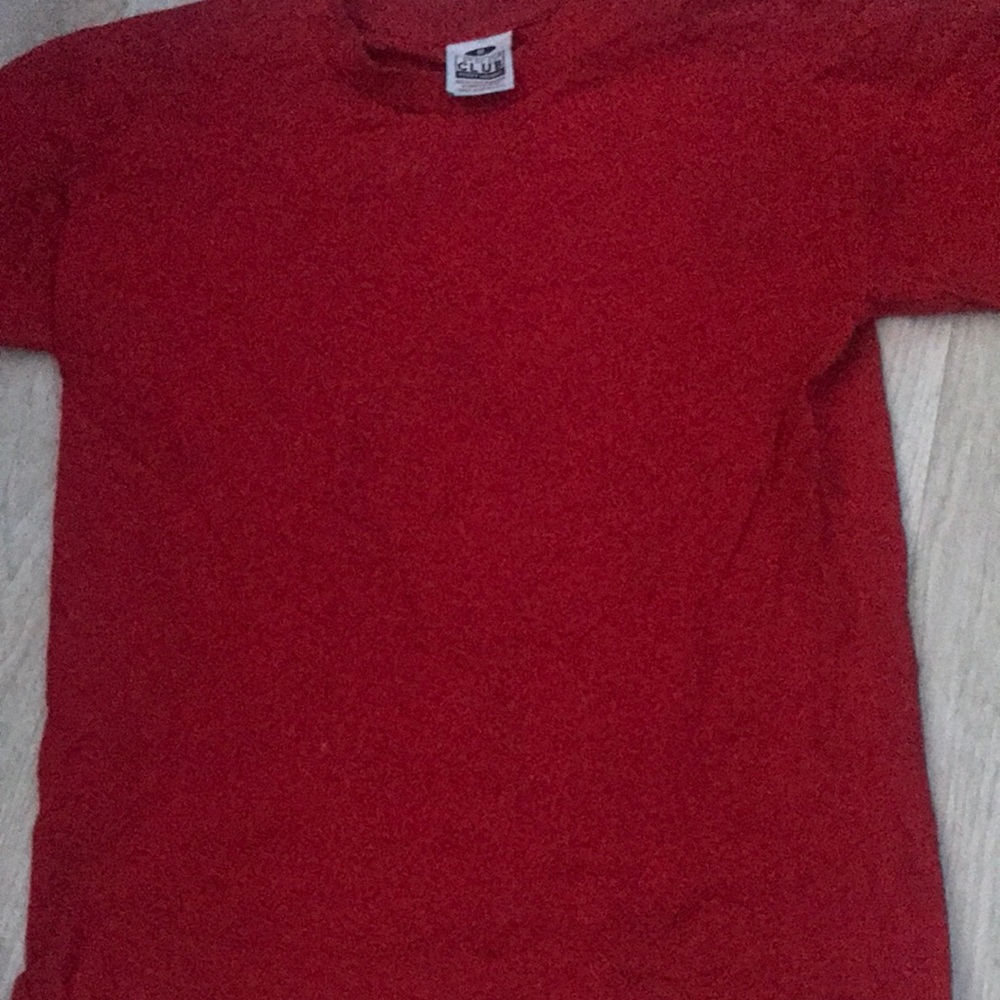 Red pro club shirt